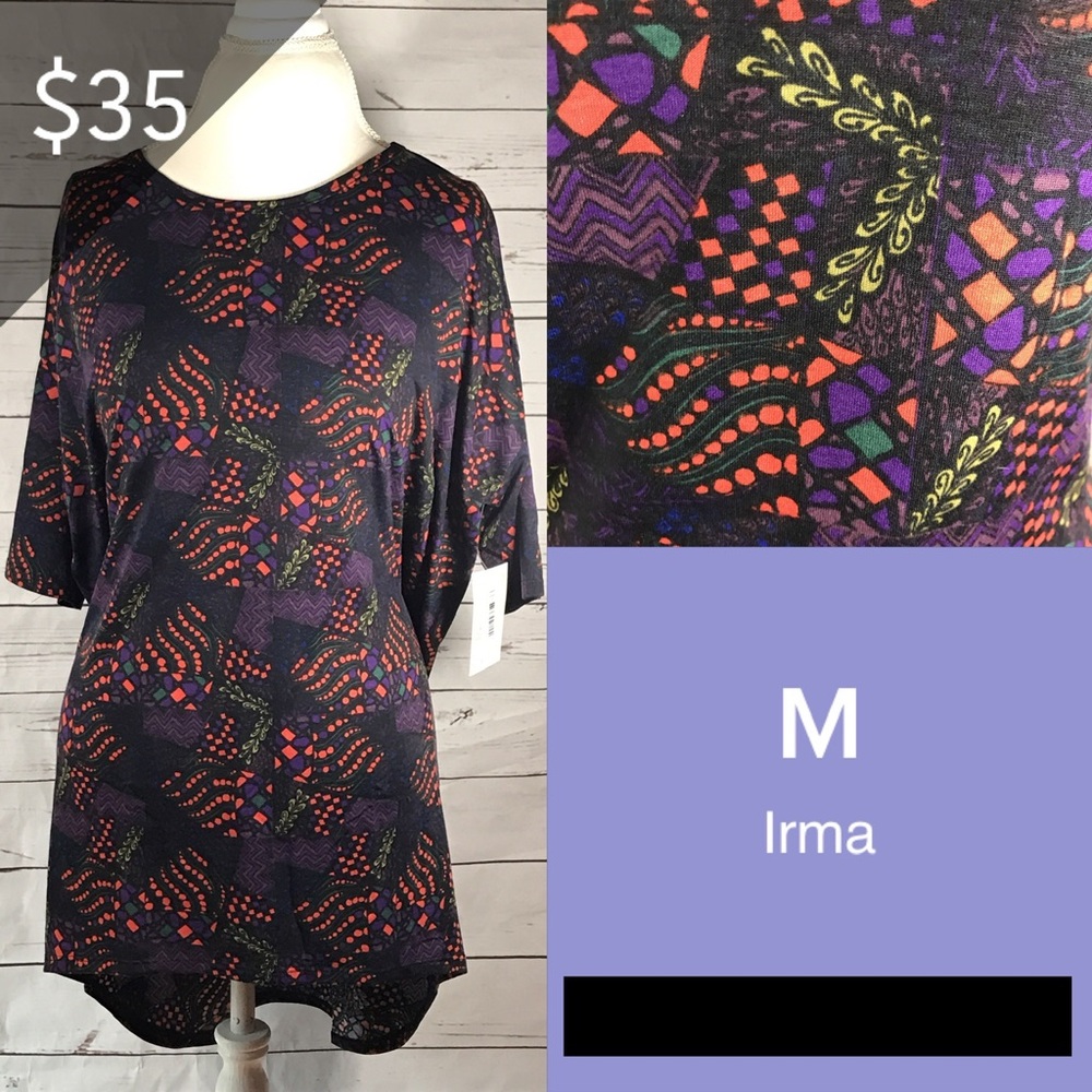 LuLaRoe Irma brand new with tags